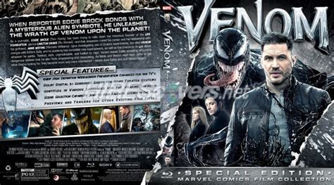 Marvel Films Venom 2018 Blu Ray Custom Blu Ray Cover Marvel