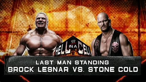 Wwe 12 Brock Lesnar Vs Stone Cold Hd 1080p Youtube