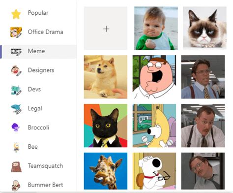 The Microsoft Teams Meme Sticker Pack Rfellowkids