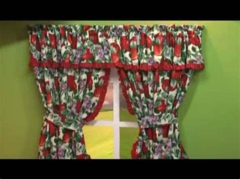 Es sin duda la prenda de moda de entre la ropa de hogar. Como hacer una Cortina para la Cocina. Sonia Franco. 1/5 ...