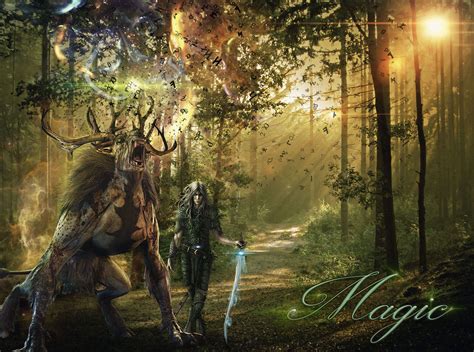 Magic Forest Cgtrader Digital Art Competition Art