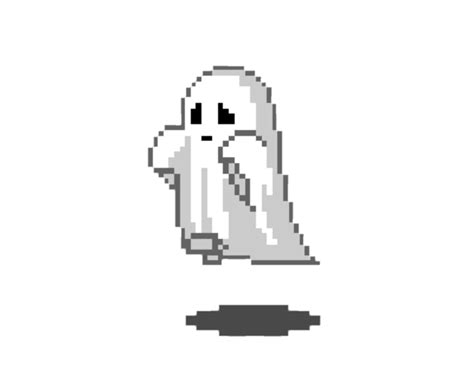Ghost Pixel Tumblr Sticker By Orisitreal