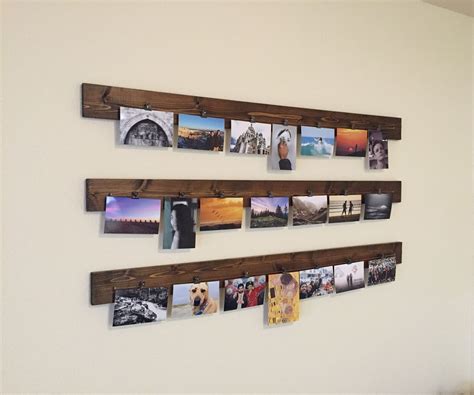 wood and clothespin photography hanging display 8 steps with pictures instructables