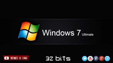 Windows 7 Ultimate De 32 Bits Imagen Iso En Un Link Enlace Actualizado