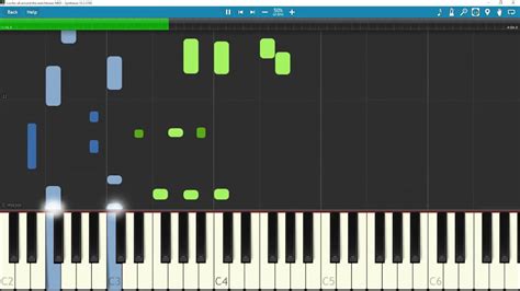 Lucifer All Along The Watchtower Piano Tutorialsynthesia Youtube