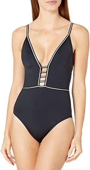 women s plunge mio one piece swimsuit wf shopping