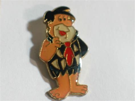 Fred Flintstone Vintage Pin Ebay