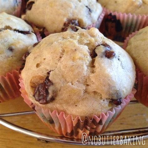 No Butter Baking Diabetic Friendly Banana Muffins With Mini Chocolate