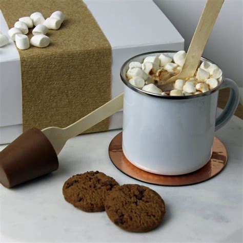 Hot Chocolate Gift Set By Suzy Hackett Hot Chocolate Stirrers Hot
