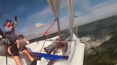Laser Vago Sailing First Capsize Of The Session Youtube