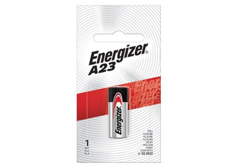 Energizer A23 Miniature Alkaline Battery 12v