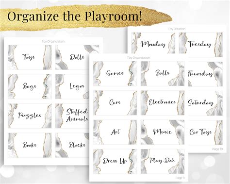 Baby Drawer Labels Set Of 80 Nursery Organization White And Etsy