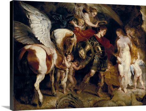Perseus And Andromeda Ca 1620 21 By Peter Paul Rubens Wall Art