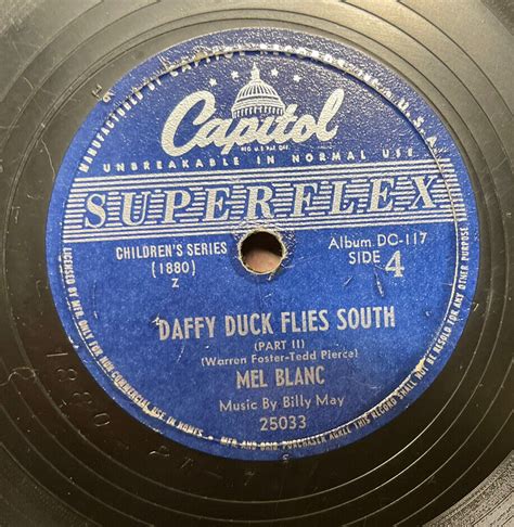 1947 Capitol Records Bugs Bunny Daffy Duck Porky Pig Elmer Fudd 78