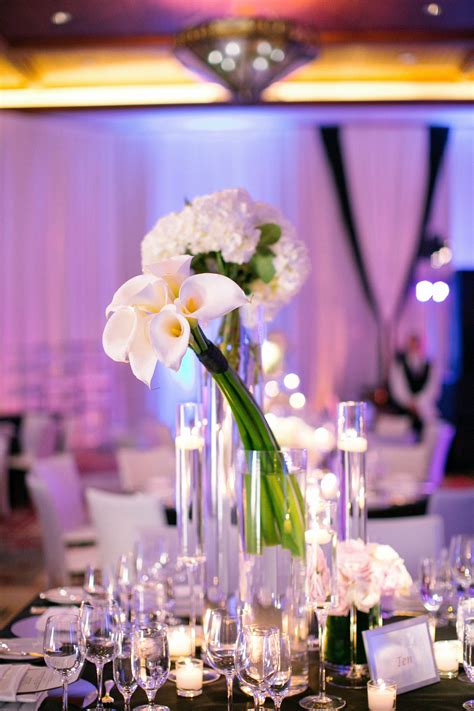 Sophisticated Reception Centerpieces