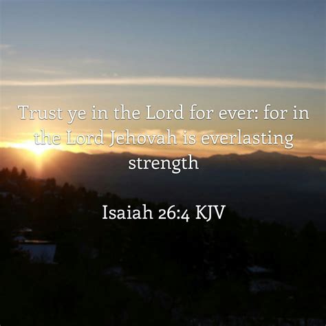 Todays Verse Of The Day Isaiah 264 🙌 Isaiah 26 4 Todays Verse