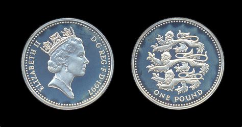 Great Britain 1 Pound 1997 Silver