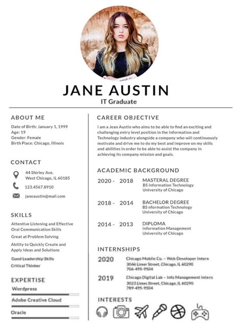 It should have a header that should contain your personal details like name, email id, and do not exceed more than 2 to 3 lines. 45+ Fresher Resume Templates - PDF, DOC | Free & Premium ...