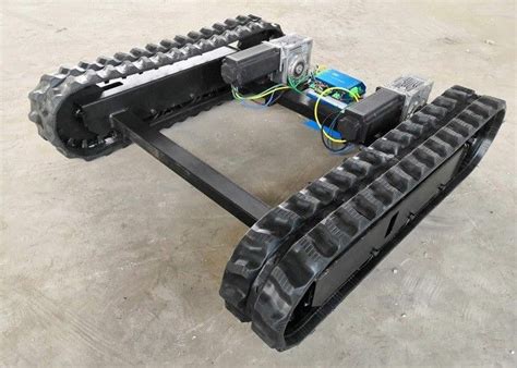 Fast Speed Rubber Track Undercarriage System With Steel Sprocket