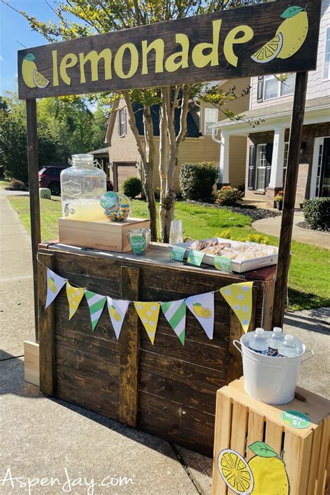 lemonade stand ideas