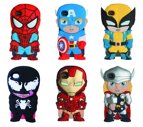 Dec121850 Marvel Chara Covers Iphone 44s 12pc Case Asst Previews World