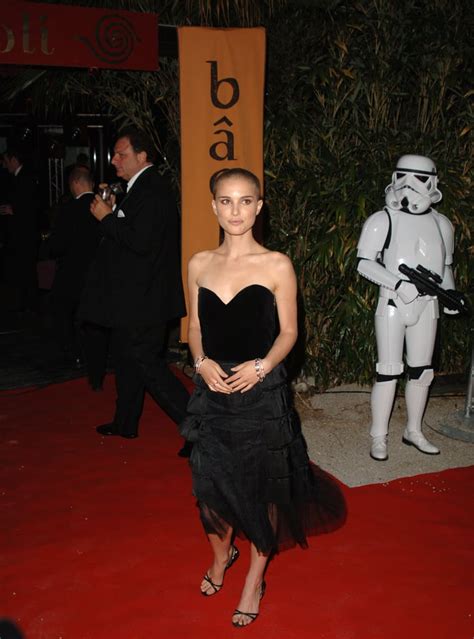 Natalie Portman In A Strapless Black Dress At The 2005 Cannes Film