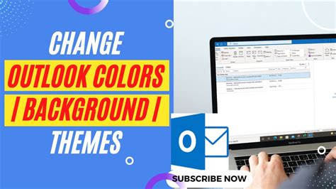 How To Change Outlook Colors Background Themes Youtube