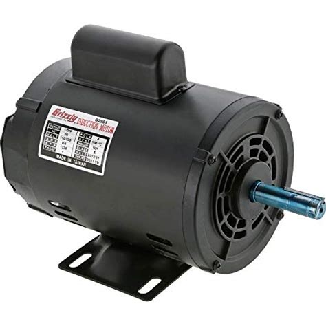 Grizzly Industrial G2901 Motor 12 Hp Single Phase 1725 Rpm Open 110v