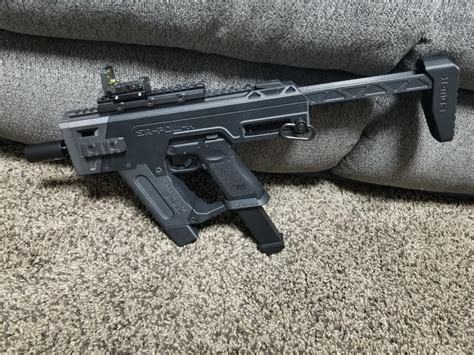 I Think Shes Finally Done Tm Glock 18c Aep With A Sru Pdw Kit