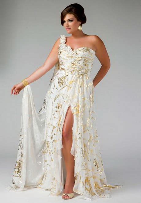 Tdesignndecor Affordable Plus Size Gold Dresses