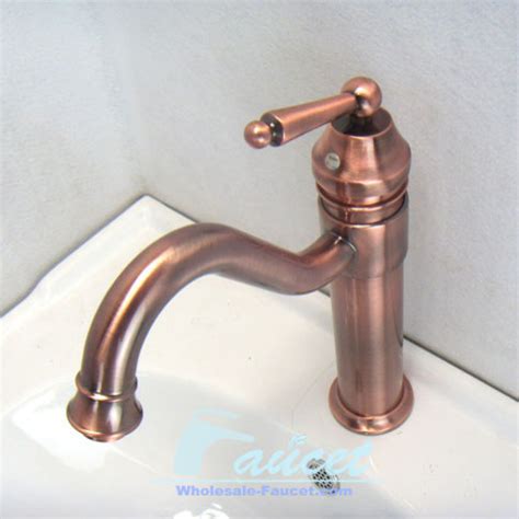 Solid brass construction for durability and reliability. Antique Copper Bathroom Basin Faucet 5630C - Contemporary ...