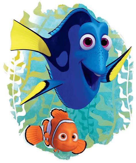 Wall Decal Finding Nemo Painting Art Dory Disney Png Download 669