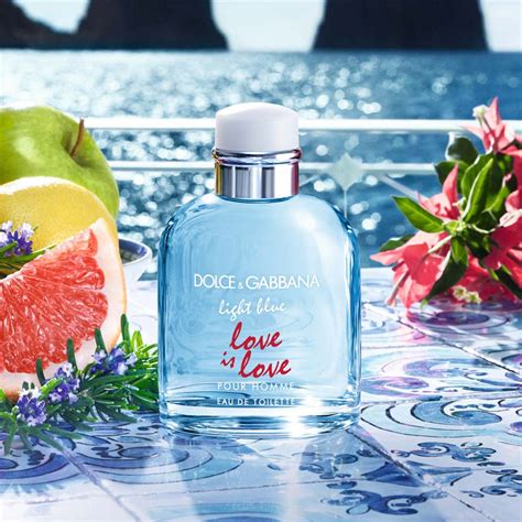 Light Blue Love Is Love By Dolce And Gabbana For Men 42 Oz Edt Spray