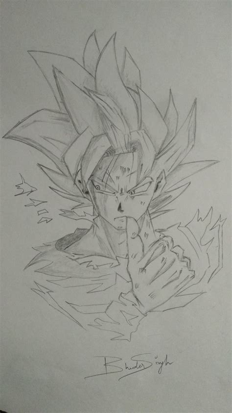 What happened to piccolo find out in the next episode of why am i drawing when i have so much homework. goku super saiyan dragon ball z pencil art pencil sketches ...