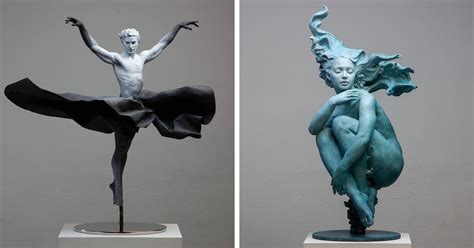 This Sculptor Duo Is Creating Stunning Bronze Sculptures Of Humans In