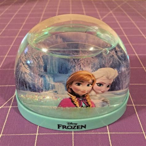 Disney Parks Frozen Snow Globe 2 Sided Glitter Elsa India Ubuy