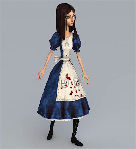 Alice Madness Returns 3d Model 3ds Max Files Free Download Modeling 41180 On Cadnav