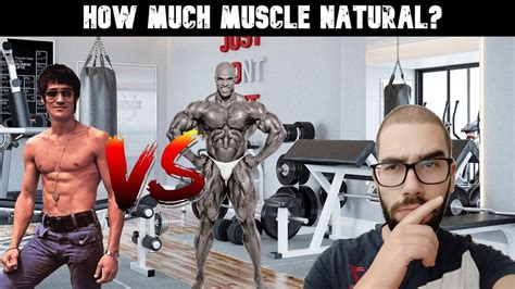 How Much Muscle Can You Build Naturally Every Year Natty Muscle Gain