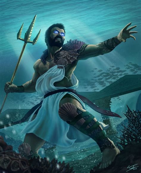 Poseidon Greek And Roman Mythology Greek Mythology Gods Greek Mythology Art