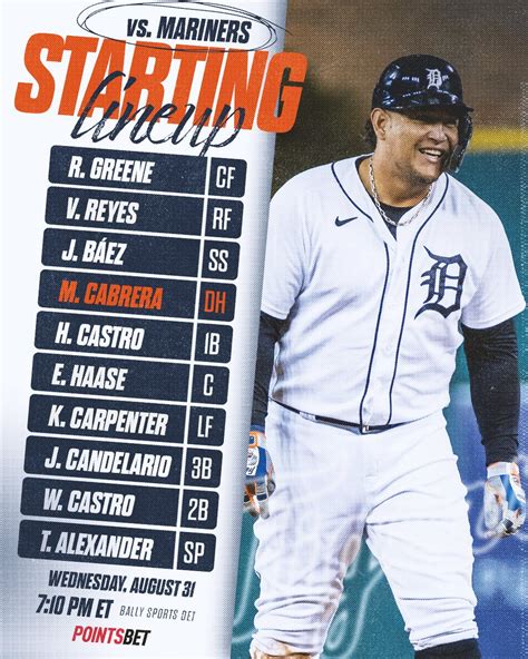 Detroit Tigers On Twitter Game 2 Vs The Mariners