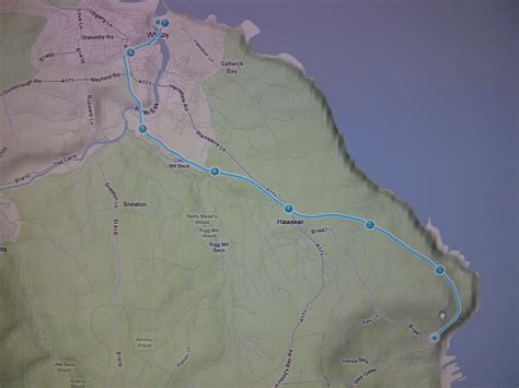 Walk North: Robin Hoods Bay To Whitby - Disused Railway Path, 'The