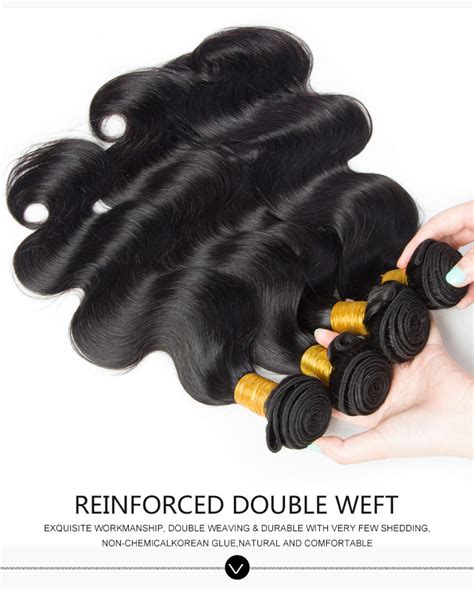 Ulahair Brazilian Bundle Hair Human Hair Weave Body Wave Sew In Hairstyle