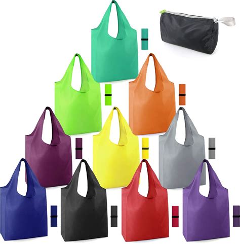 Reusable Grocery Bags Foldable Machine Washable Reusable Shopping Bags