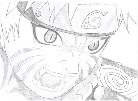 Naruto Drawing Naruto Kyuubi By Martina Jirakova