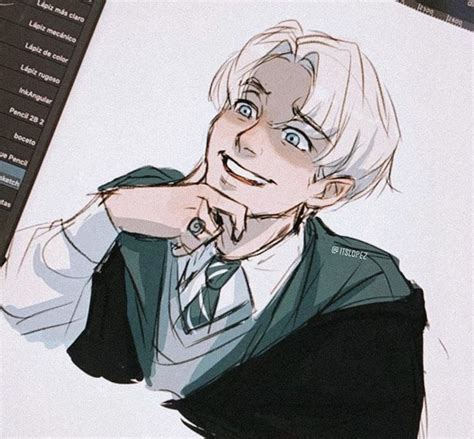 At last post, there was many people who wanted me to draw draco malfoy. Draco Malfoy | Harry potter artwork, Harry potter drawings ...