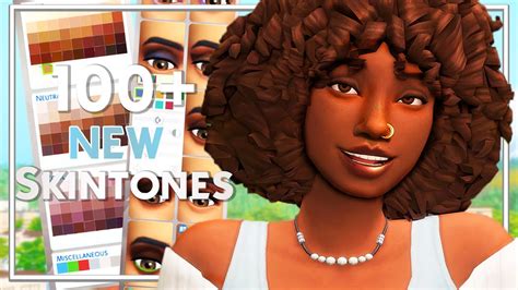 The Sims 4 Overview Of The New Update 100 New Skintones And New
