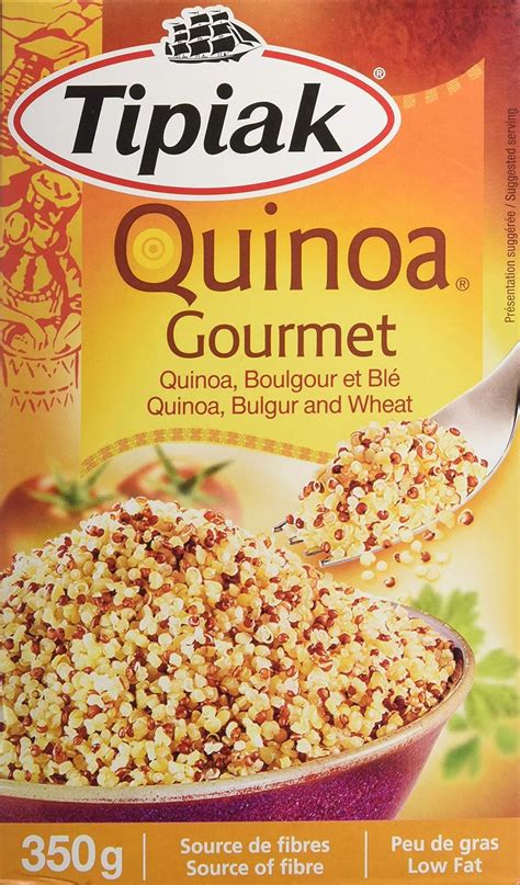 Tipiak Quinoa Gourmet Premium Quinoa Bulgur Wheat Source Of Fibre