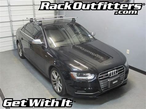 Rack Outfitters Audi S4 Thule Rapid Traverse Silver Aeroblade Roof