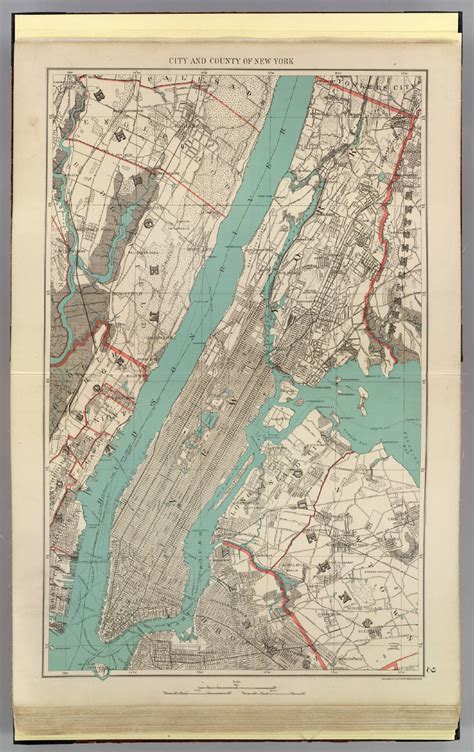 New York City David Rumsey Historical Map Collection