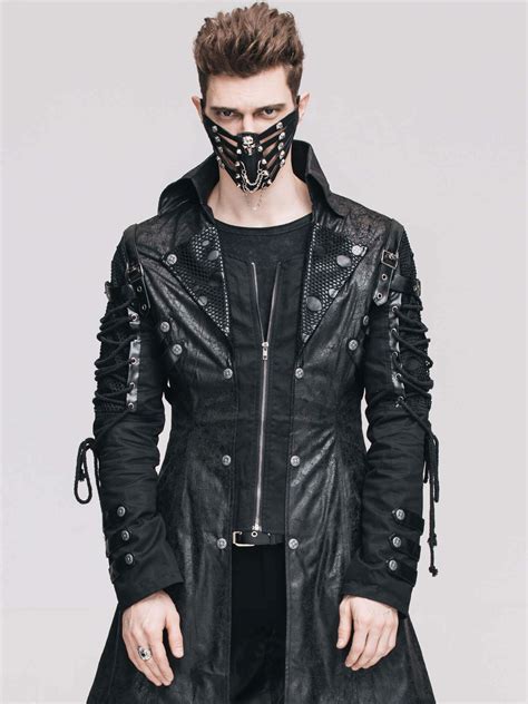 Goth Fashion Men Outfits Dark Style